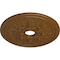 Ekena Millwork Rose and Ribbon Ceiling Medallion (Fits Canopies up to 4"), 23 5/8"OD x 4"ID x 1 1/2"P, Smokey Topaz CM23ROSTF - alternate 2